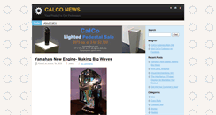 Desktop Screenshot of news.calcocutaways.com