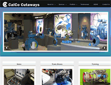 Tablet Screenshot of calcocutaways.com